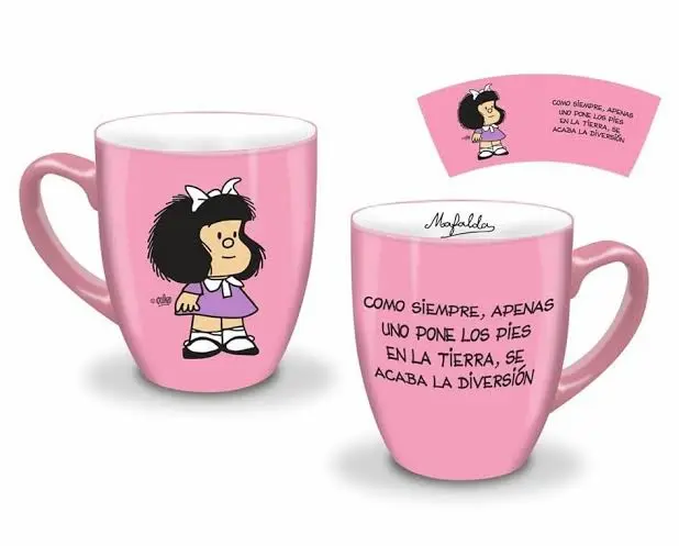 TAZA COLECCIÓN MAFALDA
