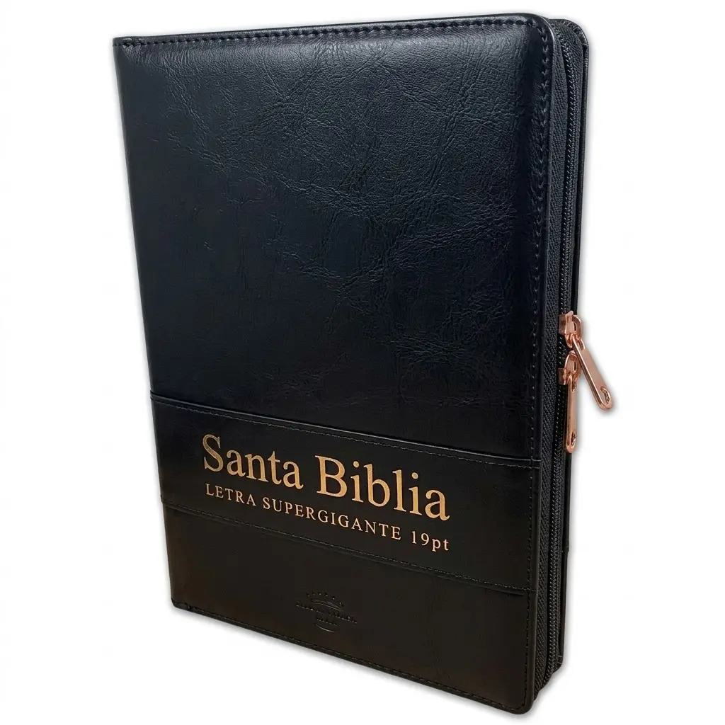 SANTA BIBLIA LETRA SUPER GRANDE COLOR NEGRO