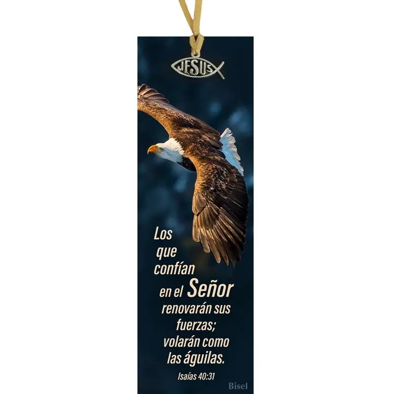 SEPARADOR CON DIJE, TEXTO ISAIAS 40:31