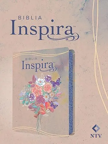 BIBLIA INSPIRA DE APUNTES NTV, ACUARELA ROSA