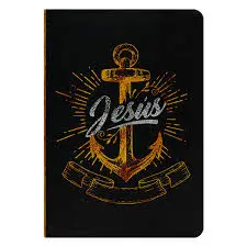 BIBLIA RVR 1960 TAMAÑO MANUAL LETRA GRANDE NEGRO ANCLA 