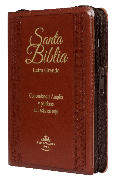 BIBLIA REINA VALERA 1960 LETRA GRANDE TAPA MARRÓN