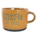 TAZA ROCA FIRME: CONFÍA EN DIOS - PROVERBIOS 3:5