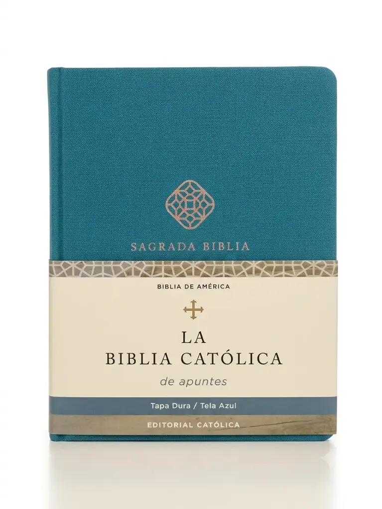 BIBLIA DE APUNTES EDICIÓN CATÓLICA CON PASTA DURA 