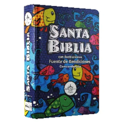 SANTA BIBLIA CON ILUSTRACIONES, FUENTE DE BENDICIONES 