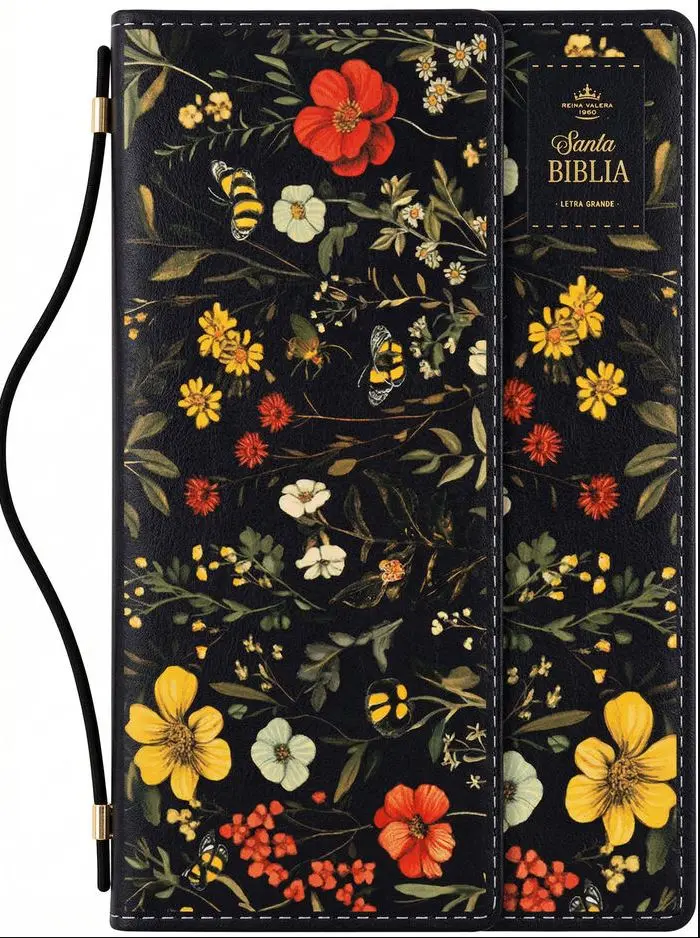 BIBLIA EXQUISITA REINA VALERA 1960 FLORES 				  
