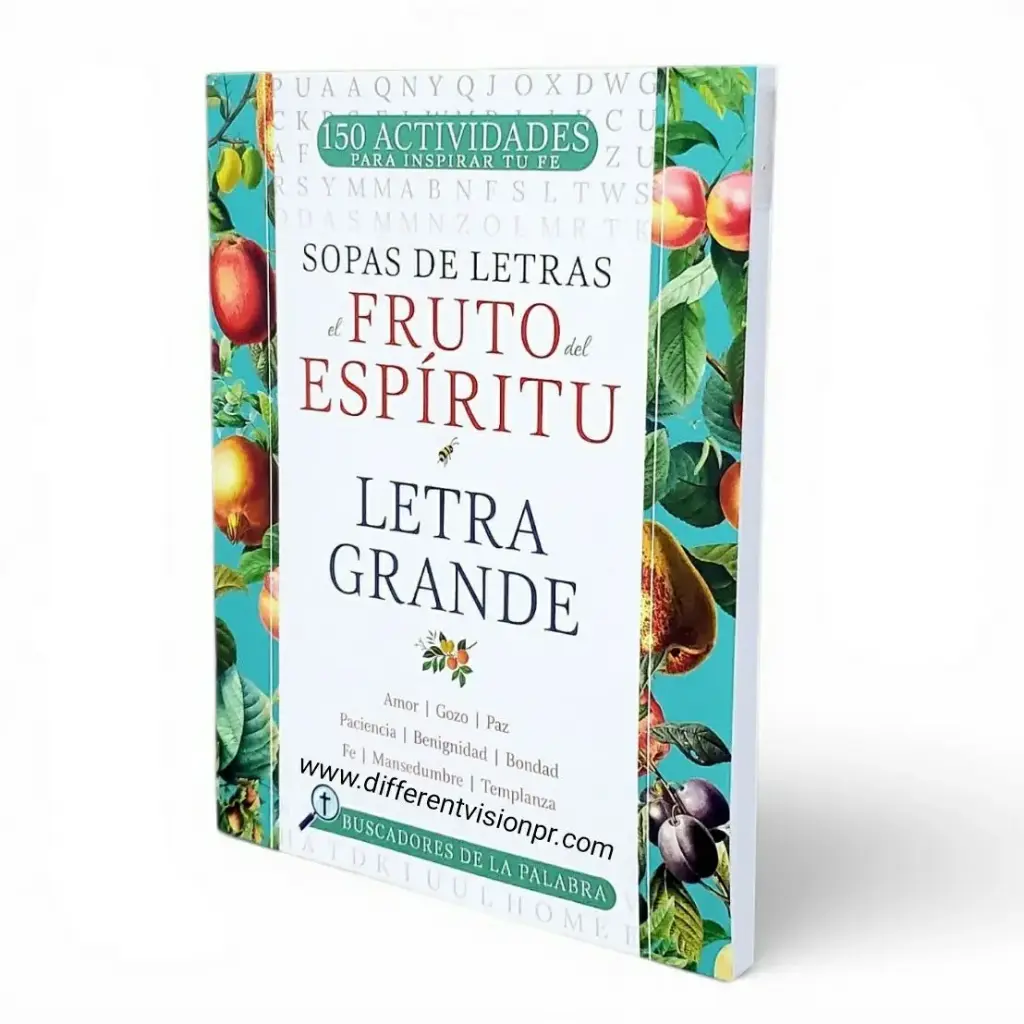 DEVOCIONAL CON SOPA DE LETRAS EL FRUTO DEL ESPIRITU