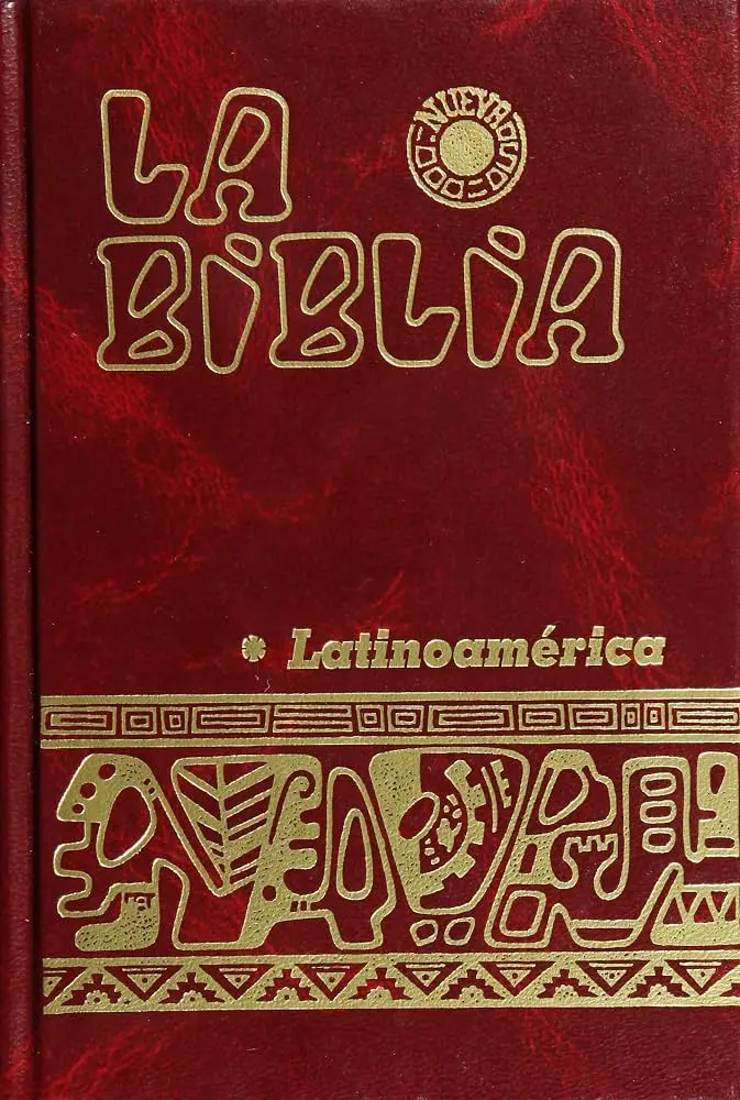 BIBLIA LATINOAMERICANA PEQUEÑA SIN INDICE-COLOR ROJO