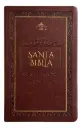 BIBLIA OBSEQUIOS Y PREMIOS MANUAL, 12 PUNTOS,  IMITACIÓN PIEL MARRON ELEGANTE, CON ZIPER 