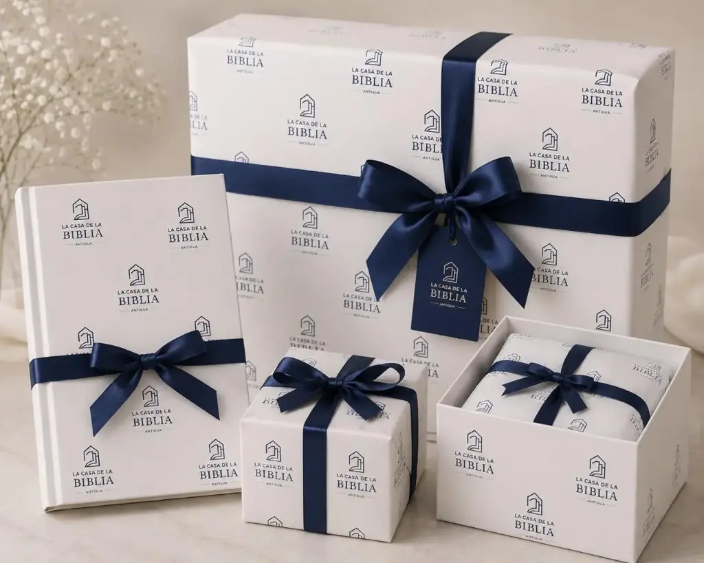 EMPAQUE DE REGALO BLANCO