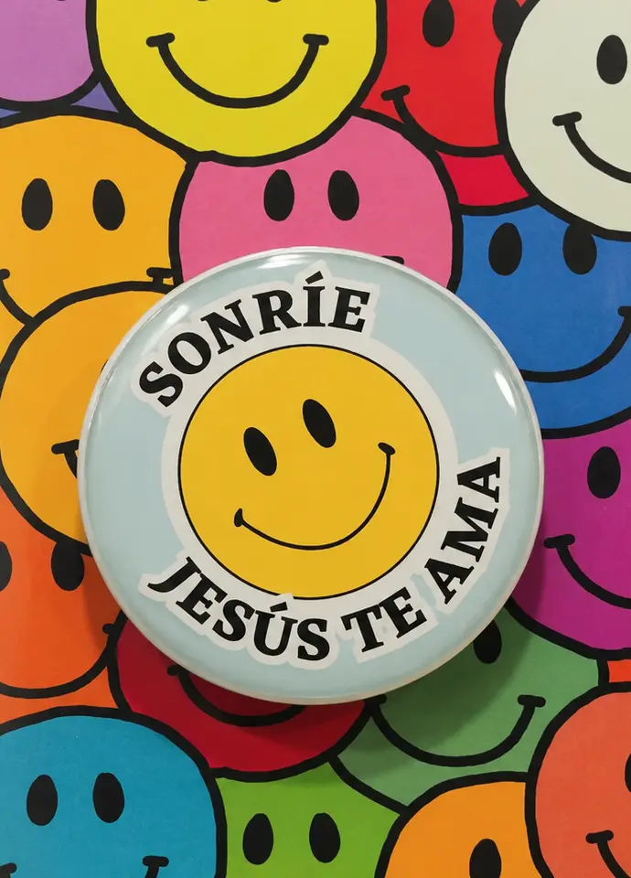 POPSOCKET TEXTO: SONRIE JESUS TE AMA 