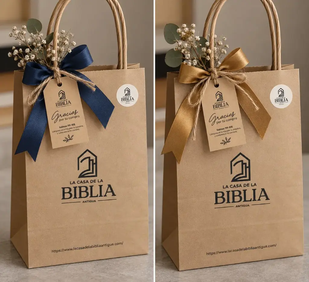 EMPAQUE DE REGALO CRAFT PEQUEÑA