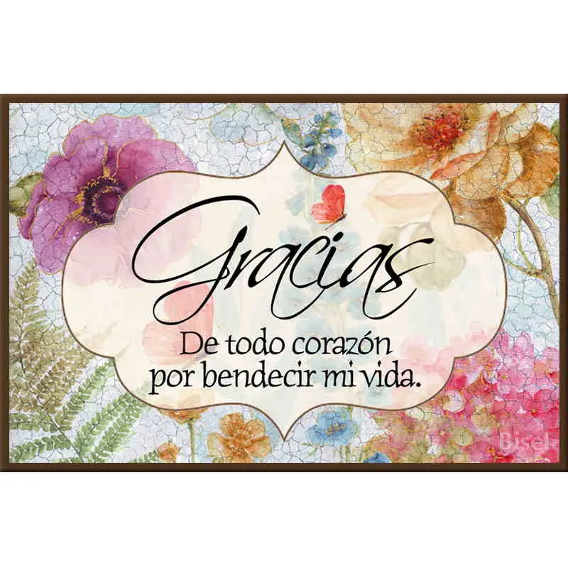 PLAQUETA PARA ESCRITORIO, GRACIAS 