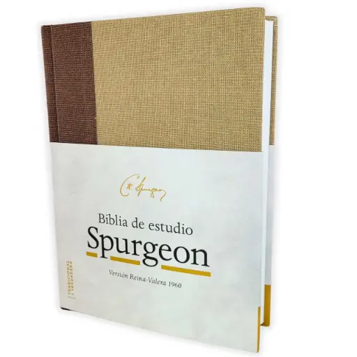 BIBLIA REINA VALERA 1960 DE ESTUDIO SPURGEON TAPA DURA