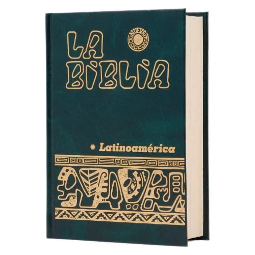 BIBLIA LATINOAMERICANA PEQUEÑA SIN INDICE-COLOR VERDE