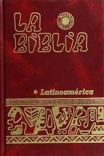 BIBLIA LATINOAMERICANA PEQUEÑA SIN INDICE-COLOR ROJO