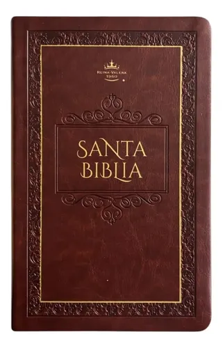 BIBLIA OBSEQUIOS Y PREMIOS MANUAL, 12 PUNTOS,  IMITACIÓN PIEL MARRON ELEGANTE, CON ZIPER 