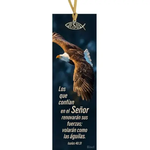 [SEP-124] SEPARADOR CON DIJE, TEXTO ISAIAS 40:31