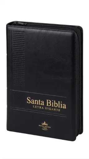 SANTA BIBLIA RVR1960 LETRA GIGANTE NEGRO CON INDICE (TAMAÑO MANUAL)