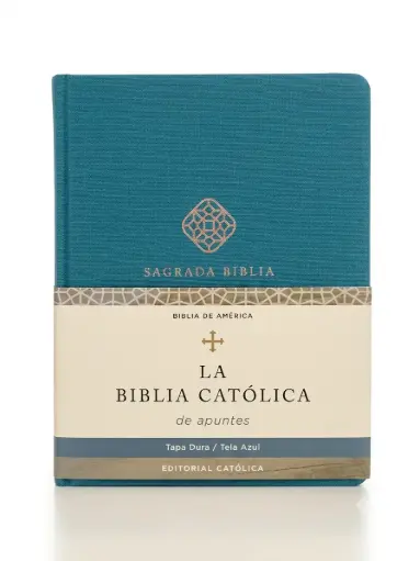 BIBLIA DE APUNTES EDICIÓN CATÓLICA CON PASTA DURA 