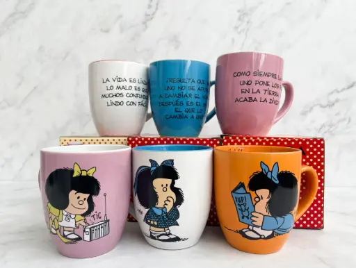 TAZA COLECCIÓN MAFALDA