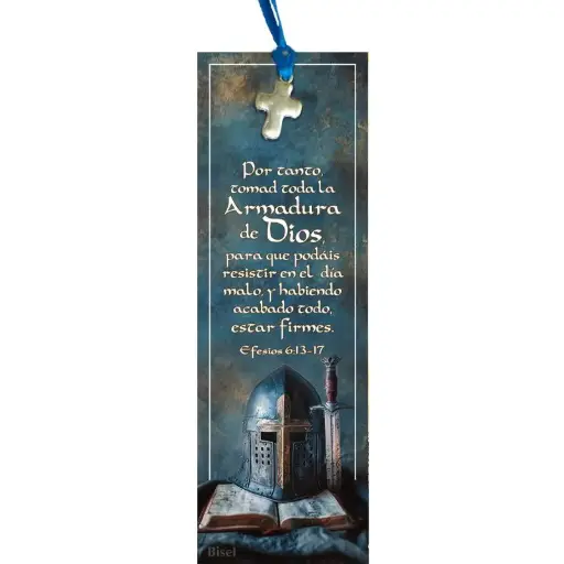 [SEP-131] SEPARADOR CON DIJE, TEXTO EFESIOS 6:13-17 
