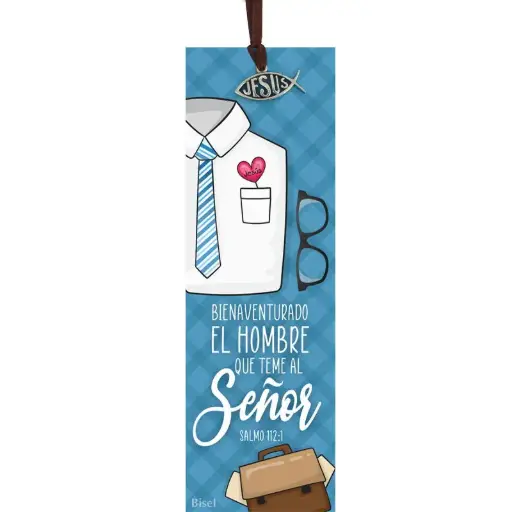 [SEP-129] SEPARADOR CON DIJE, TEXTO: SALMO 112:1