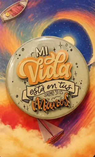 [2CONDANI-1000C1] POPSOCKET TEXTO: SALMO 31:15