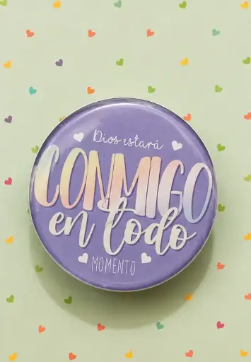 [5CONDANI-1000C1] POPSOCKET TEXTO:DIOS ESTARÁ CONMIGO
